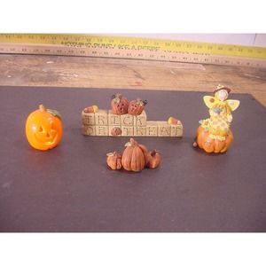 HALLOWEEN Decorations - Four Different Desk or Shelf Decor